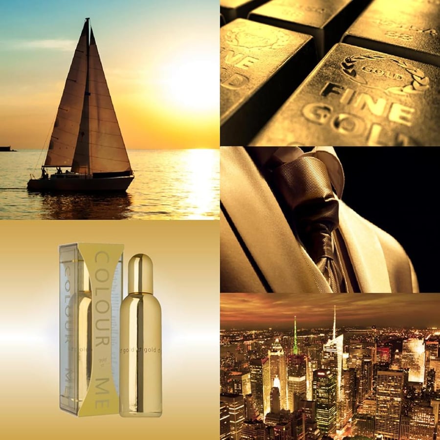 عطر ميلتون لويد كولور مي جولد للرجال – أو دي بارفان 90 مل