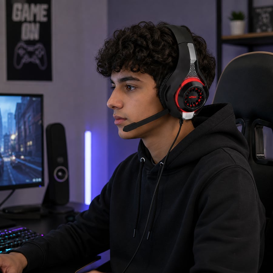 سماعة ألعاب سلكية NYKO Core Headset – Universal