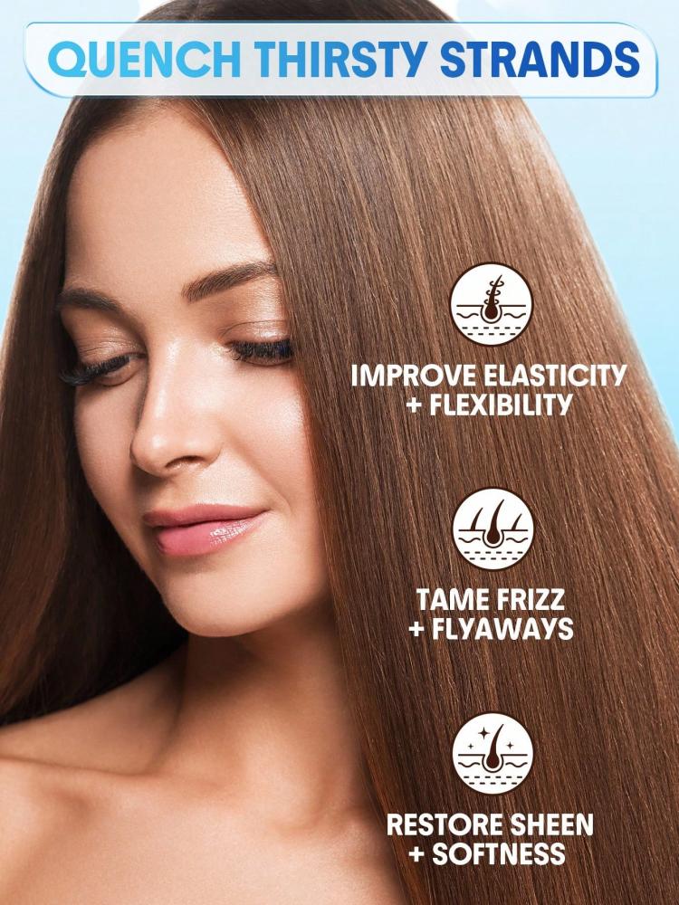 SHEGLAM HAIR قناع ترطيب الشعر بجوز الهند للنعومة واللمعان وتقليل التجعد