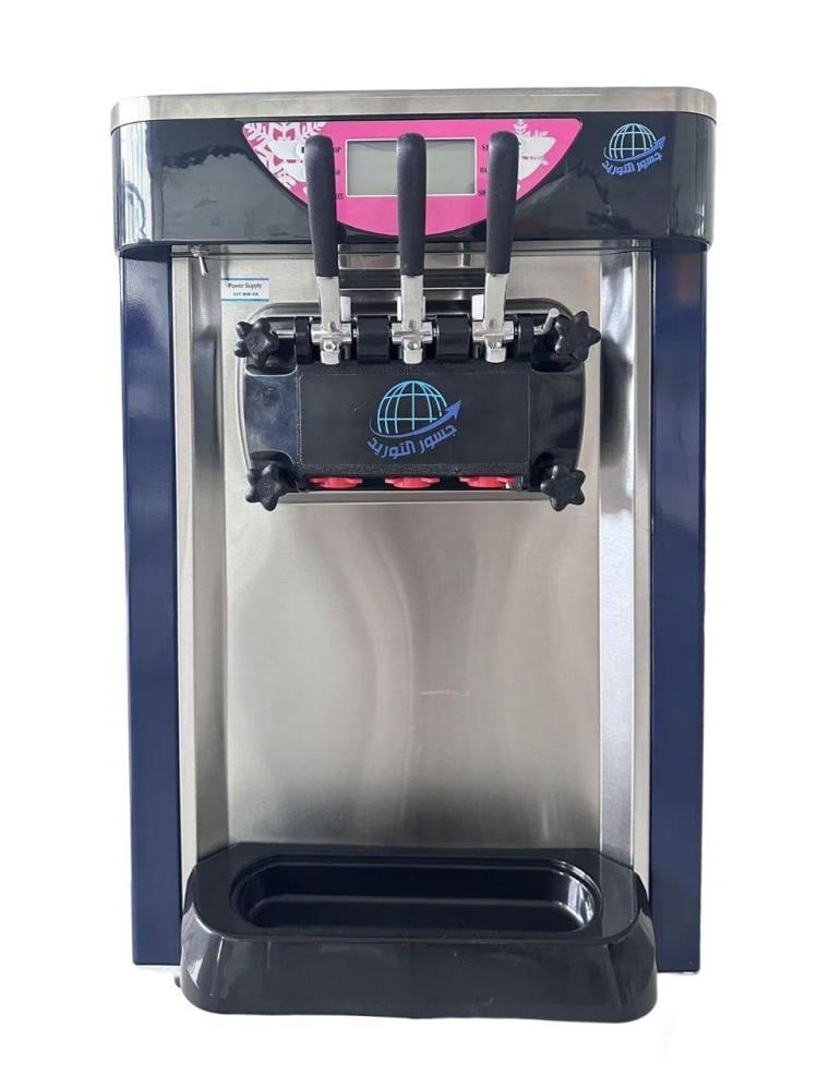 Small size ice cream machine, 24-hour night cooling