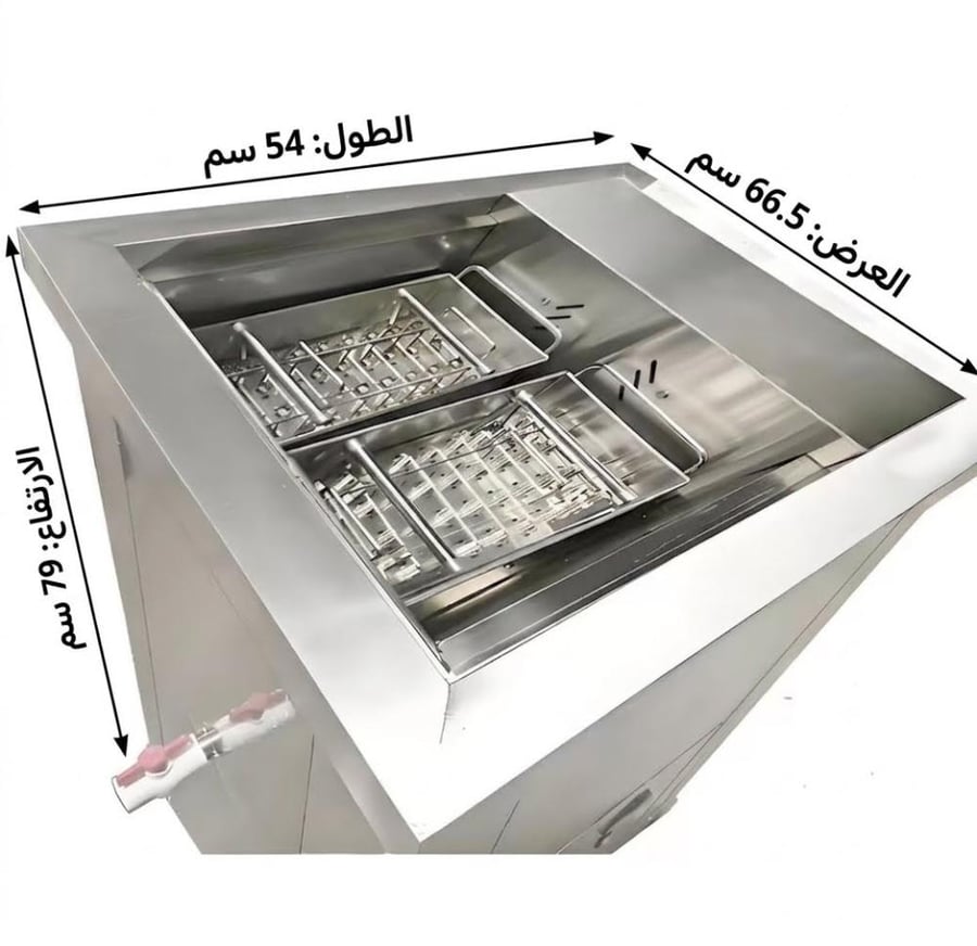مكينة ايسكريم قوالب حجم كبير قالبين