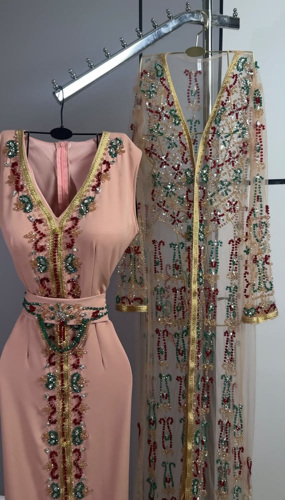 قفطان مغربي فخم وانيق