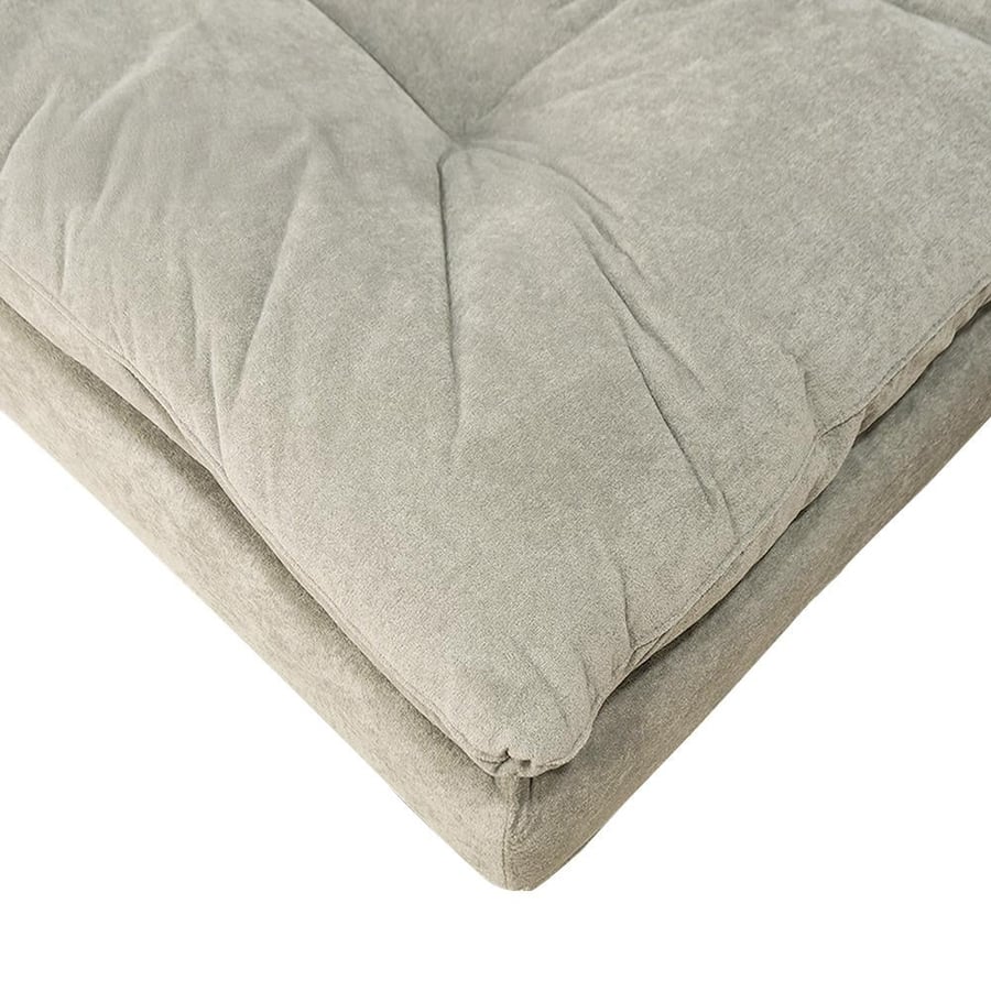 Adjustable sofa to bed khaki