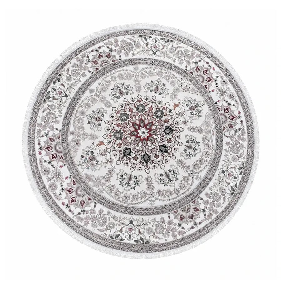 سجادة مطبوعة بتصميم عصري –200×200 سم