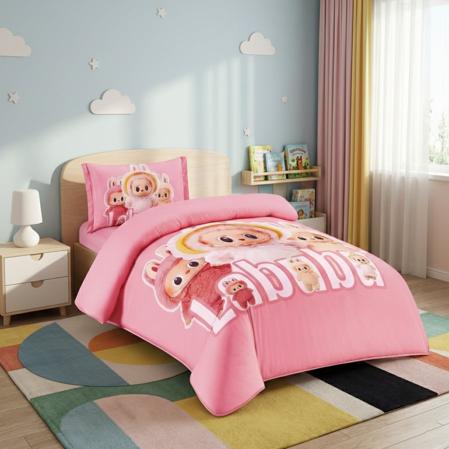 Children's microfiber bedspread 4 pieces