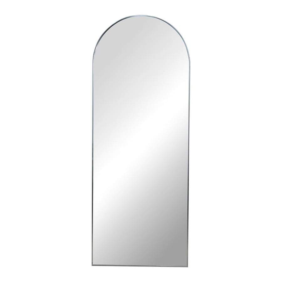 Wall decor mirror with silver frame 70×180 cm