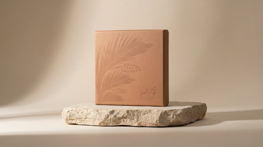 AlUla Leaf Brown Box - Anbara