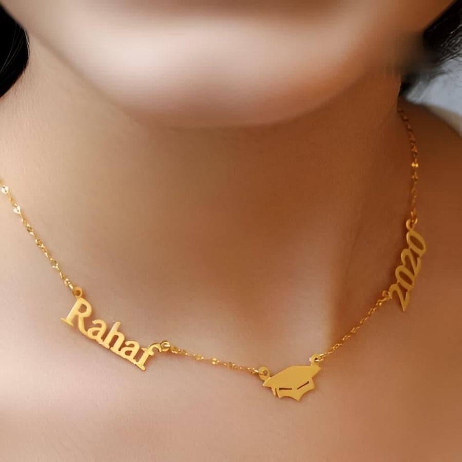 سلسال تخرج مطلي