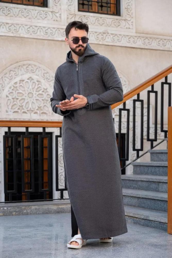 ثوب رجالي شتوي مغربي-متجر فرح