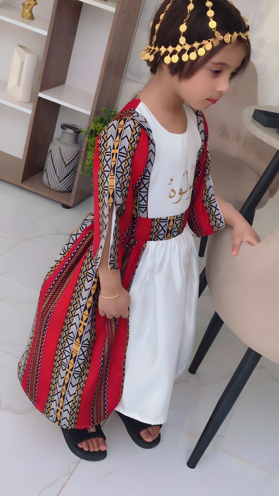فستان أطفال بالاسم