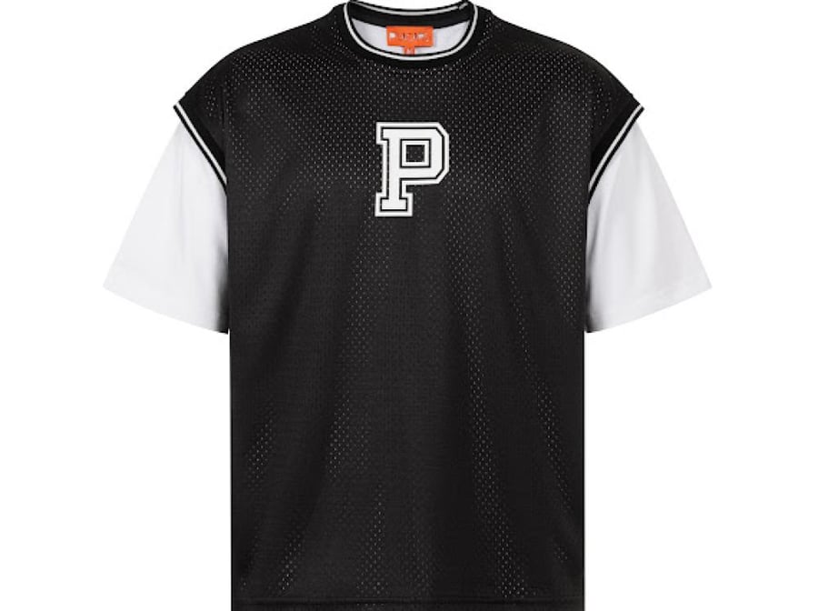 Placard Oversized Double Sleev T-shirt In Black