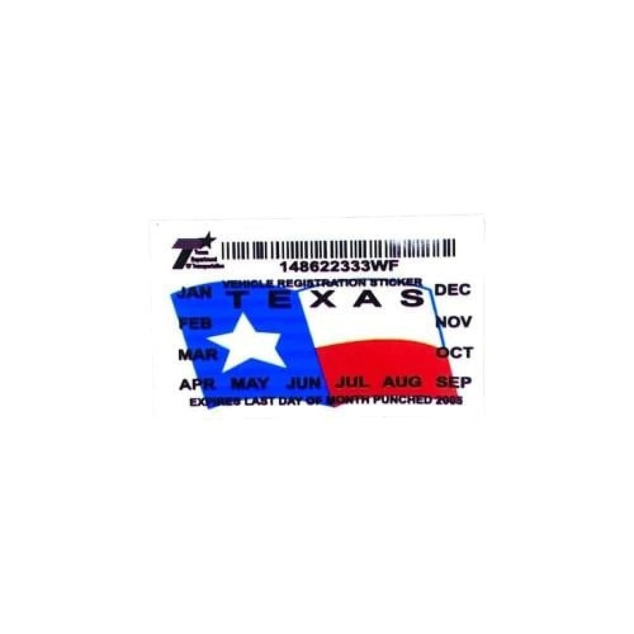 استكر فحص امريكيTEXAS