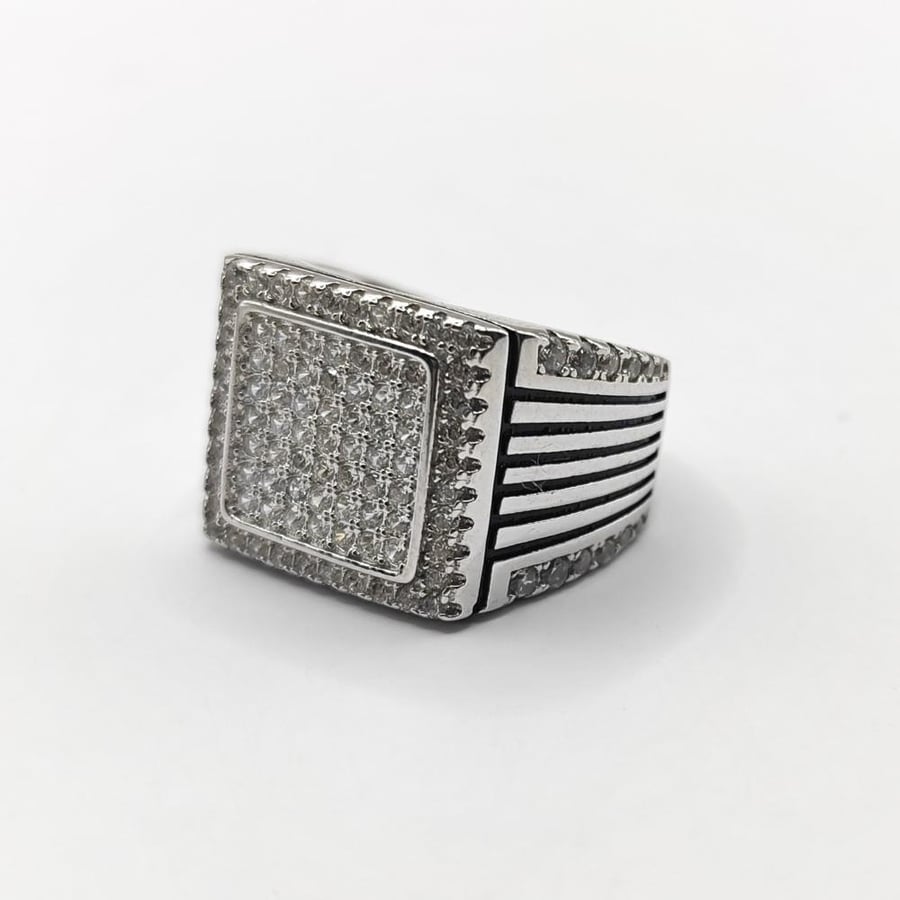 men's ring, 925 silver