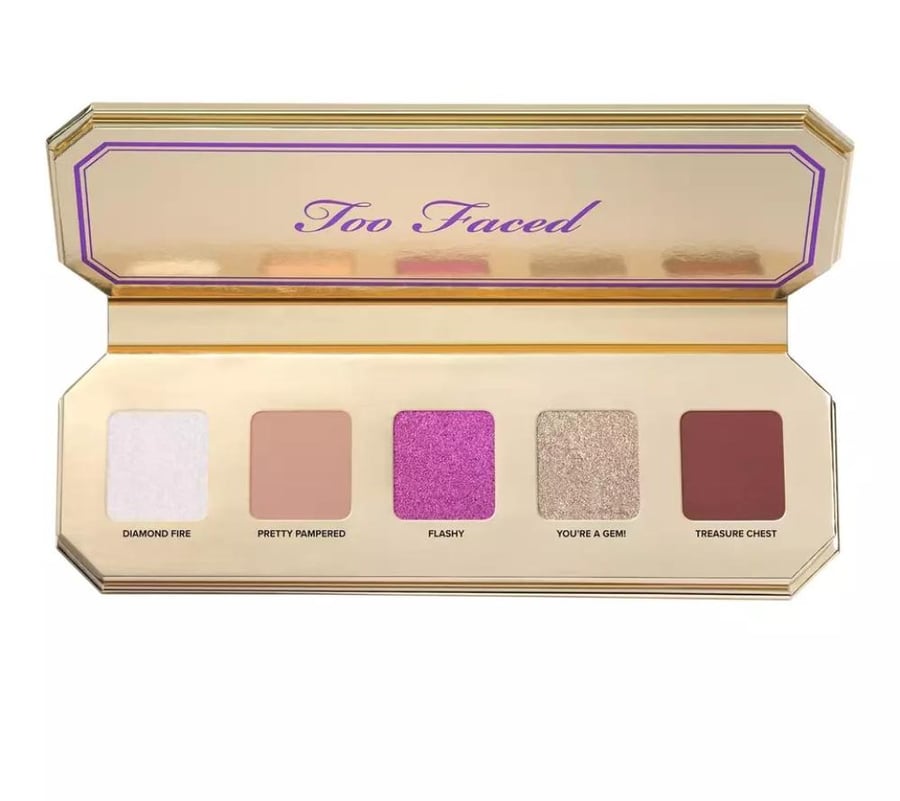 مجموعة مكياج Too Faced You're A Gem إصدار محدود، ظلال عيون وماسكارا