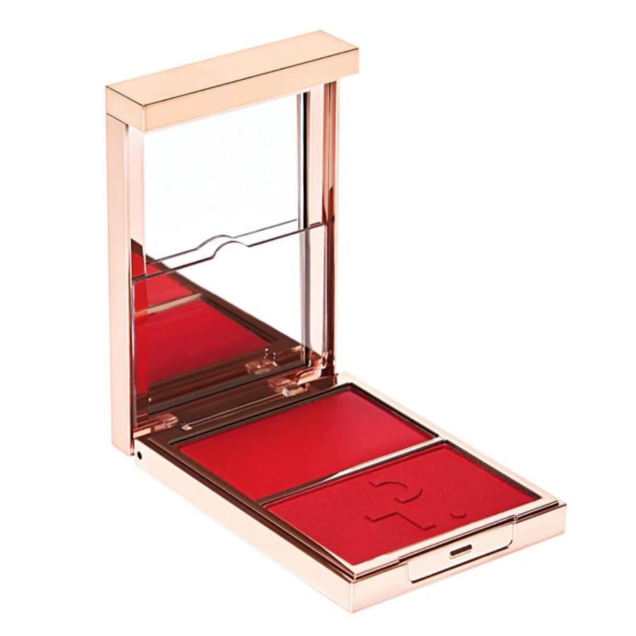 باتريك تا أحمر الخدود الثنائي المزدوج للكريم وبودرة - She Left Me On Red