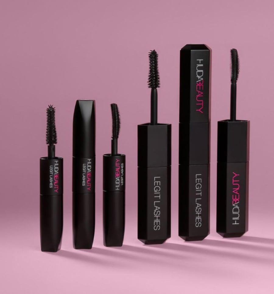 ماسكارا ليجت لاشز ميني بنهاية مزدوجة من هدى بيوتي HUDABEAUTY LEGET LASHES MINI