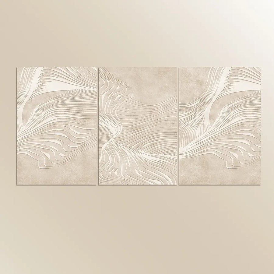 لوحة ثلاثية تصميم عصري