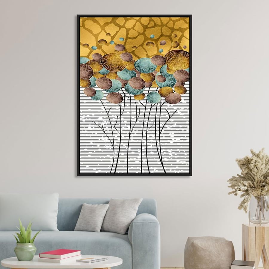 لوحة طولية تصميم عصري