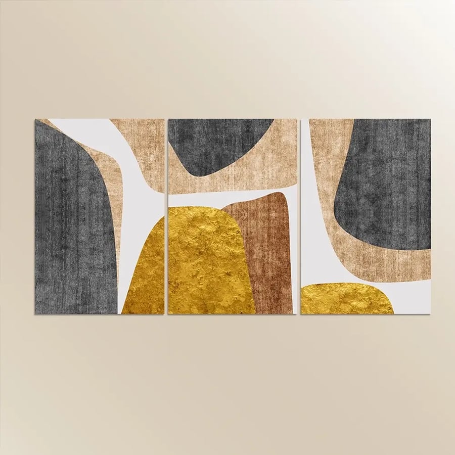 لوحة ثلاثية تصميم عصري