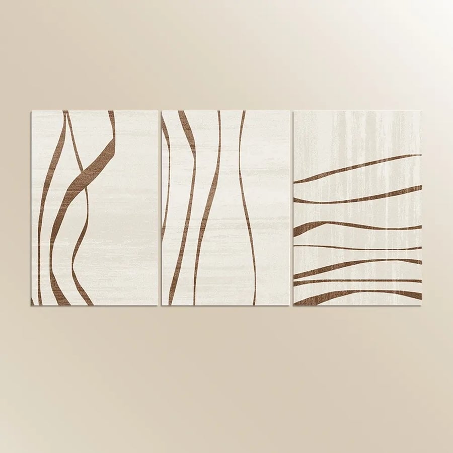لوحة ثلاثية تصميم عصري