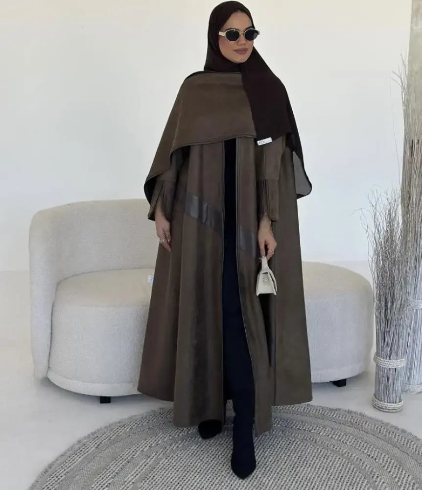 عبايات شتوية أنيقة