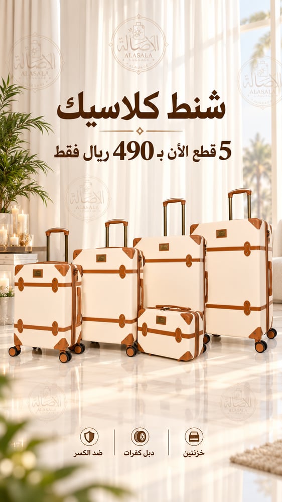 طقم كلاسيك 5 قطع