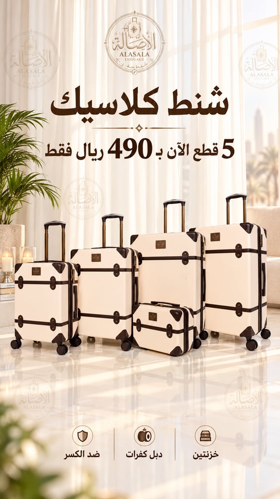 طقم كلاسيك 5 قطع