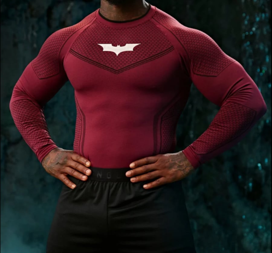 BATMAN COMPRESSION LONGSLEEVES