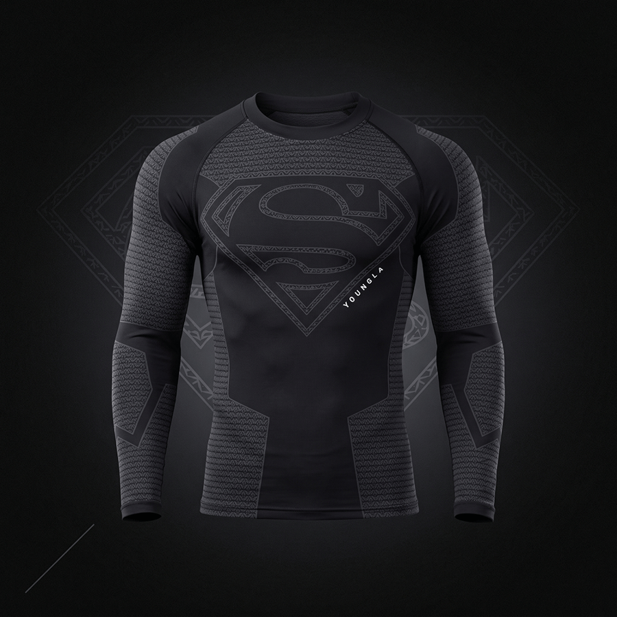 SUPERMAN COMPRESSION LONGSLEEVES