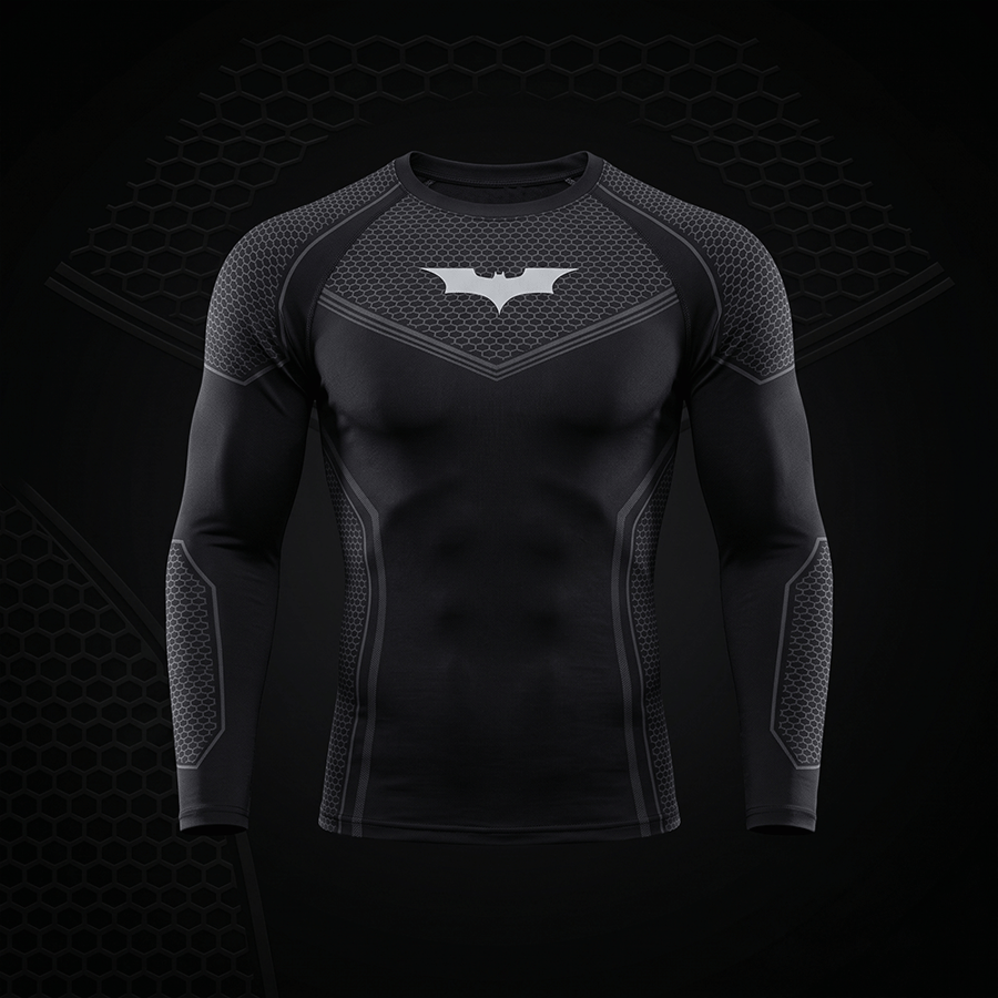 BATMAN COMPRESSION LONGSLEEVES