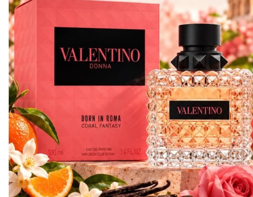 عطر فالنتينو دونا بورن ان روما كورال فانتاسي او دو بارفيوم 100مل