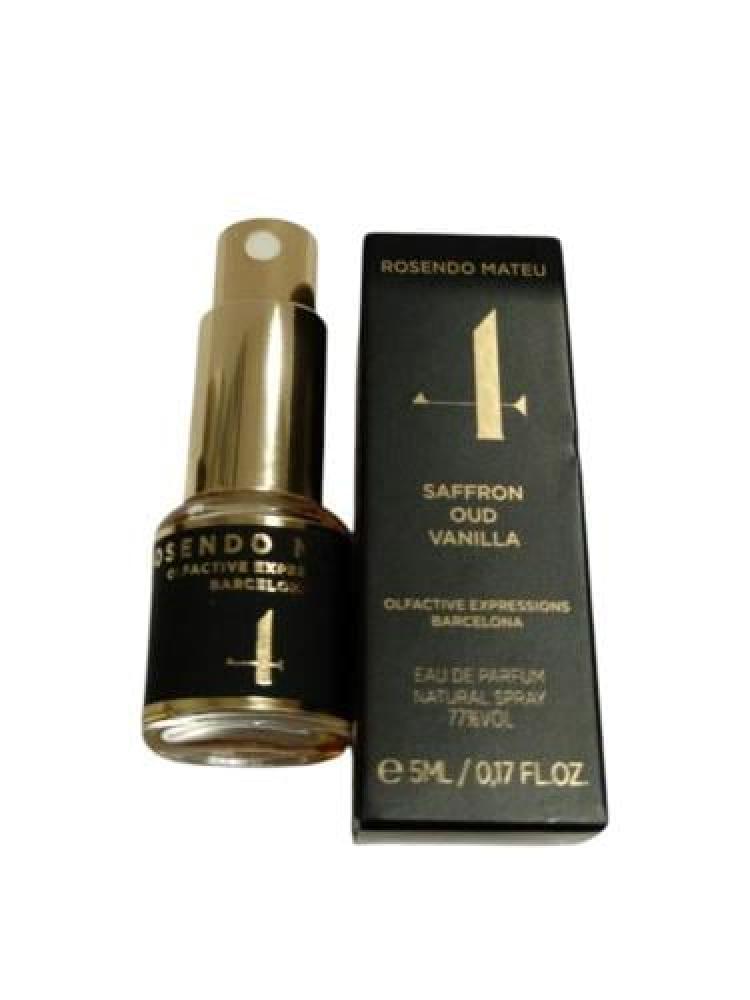 عينة عطر روسيندو ماتيو نمبر 4 سافرون عود فانيلا او دو بارفيوم 5مل اصلي 100%