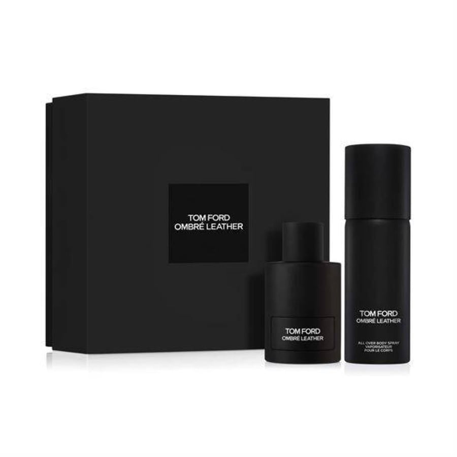 طقم عطر توم فورد اومبري لذر 100 مل + عطر الجسم 150 مل Tom Ford Ombré Leather