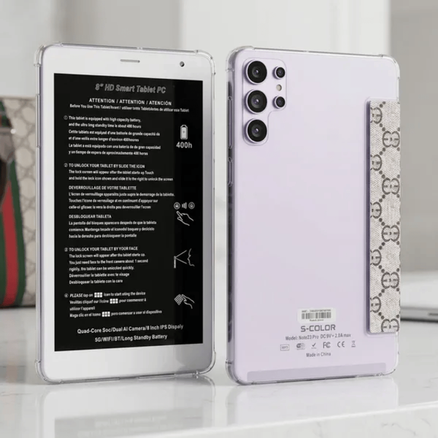 تابلت Note 23 بكيبورد و ماوس بلوتوث (ضمان عام ) + مجموعة هدايا