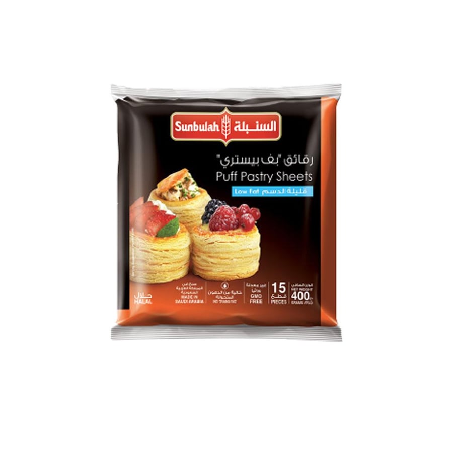عجينة الرقائق الهشة  السنبلة 400 جم عادي