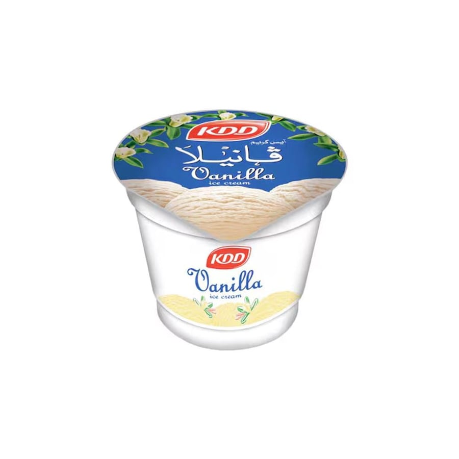 كي دي دي ايس كريم بالفانيلا  كاسة 100 مل