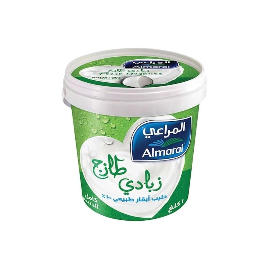 المراعي زبادي كامل الدسم 1 كجم