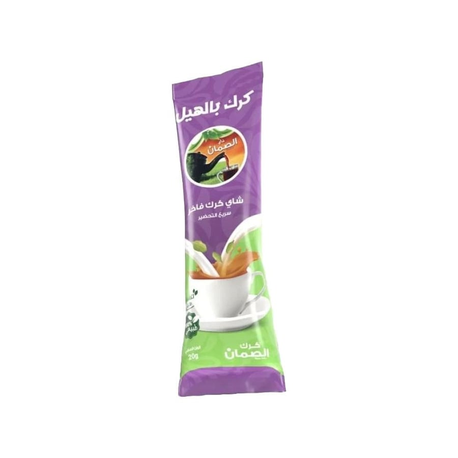 الصمان شاي كرك فاخر بالهيل 20 جرام
