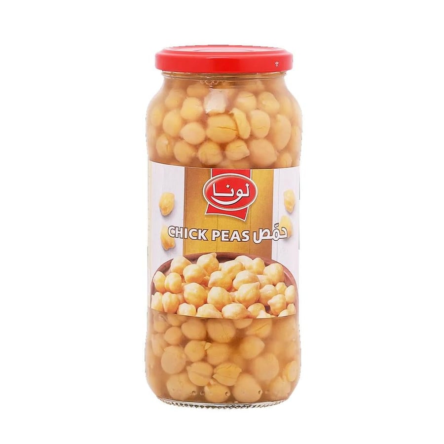 لونا حمص قوارير 580 جرام