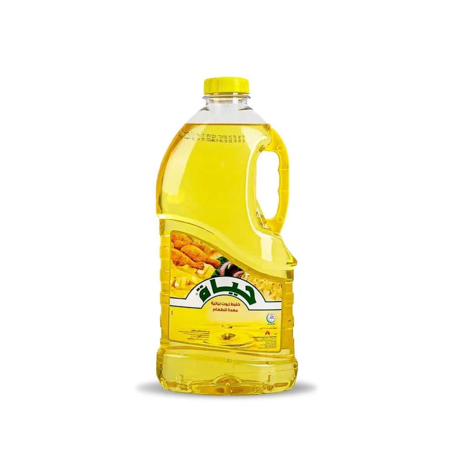حياة زيت طبخ نباتي شفاف 1.5لتر