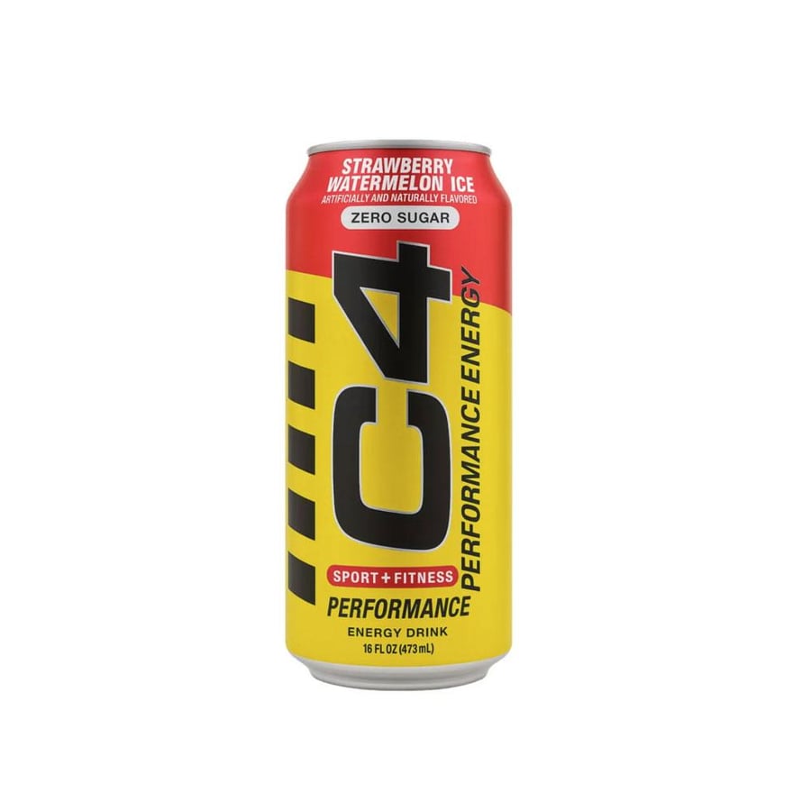 C4 Iced Strawberry & Watermelon Energy Drink 473ml