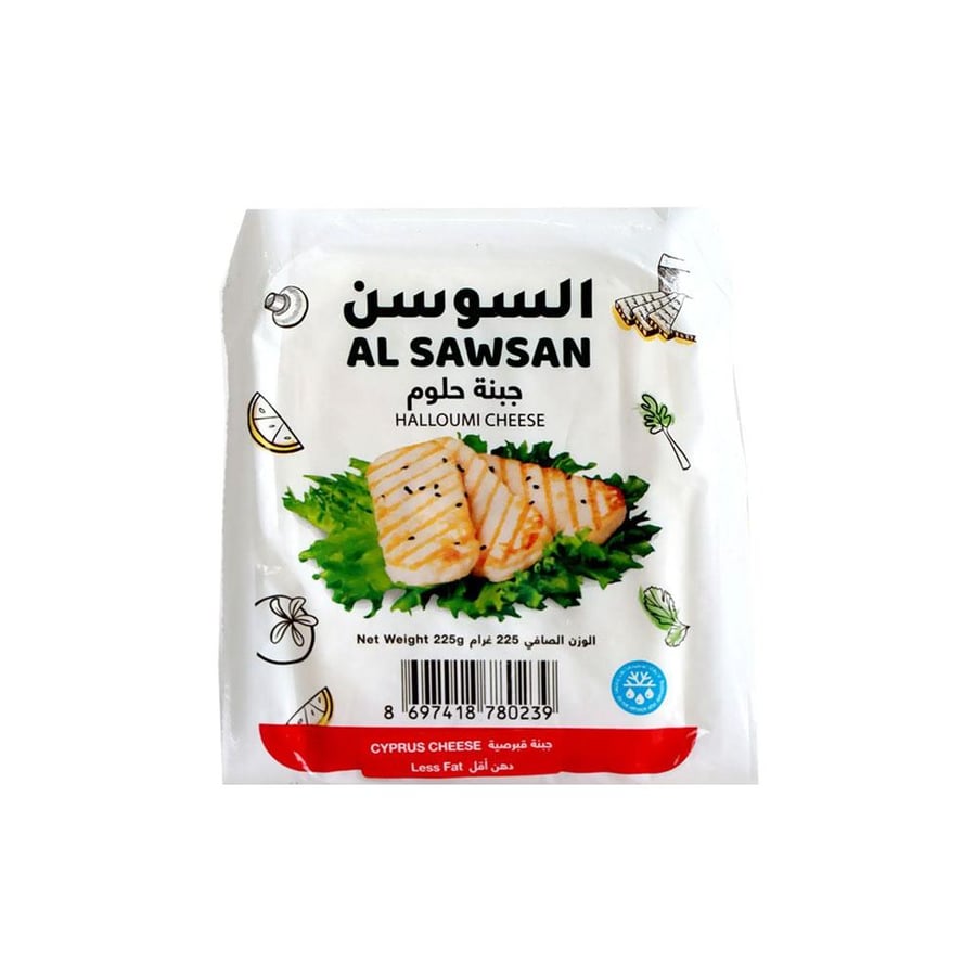 السوسن جبنة حلومي قليل الدسم 225جم