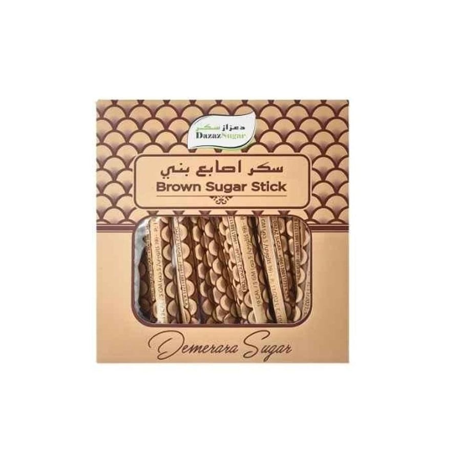 دعزاز سكر اصابع بني 100 اصبع