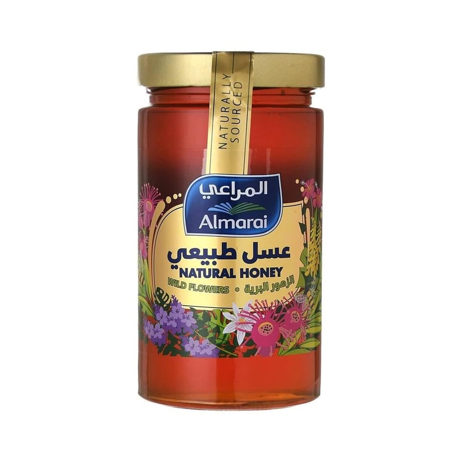 المراعي عسل طبيعي بالزهور البرية 950جم