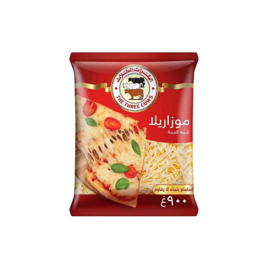 البقرات الثلاث جبنة موزريلا 900جرام