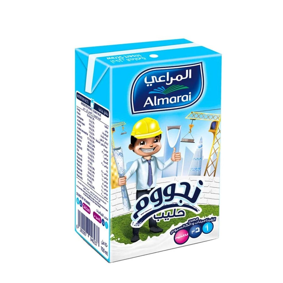 المراعي حليب نجوم سادة 150مل