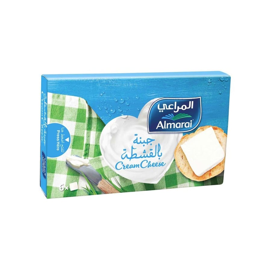 المراعي جبنة بالقشطة 6قطع * 108 جرام