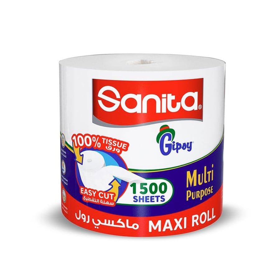 ورق حمام جيبسي سانيتا 1500 قطعة