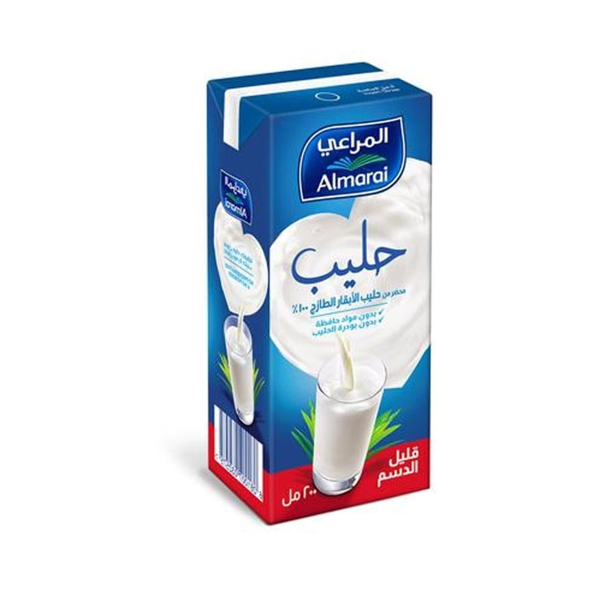 المراعي حليب قليل الدسم 200 مل