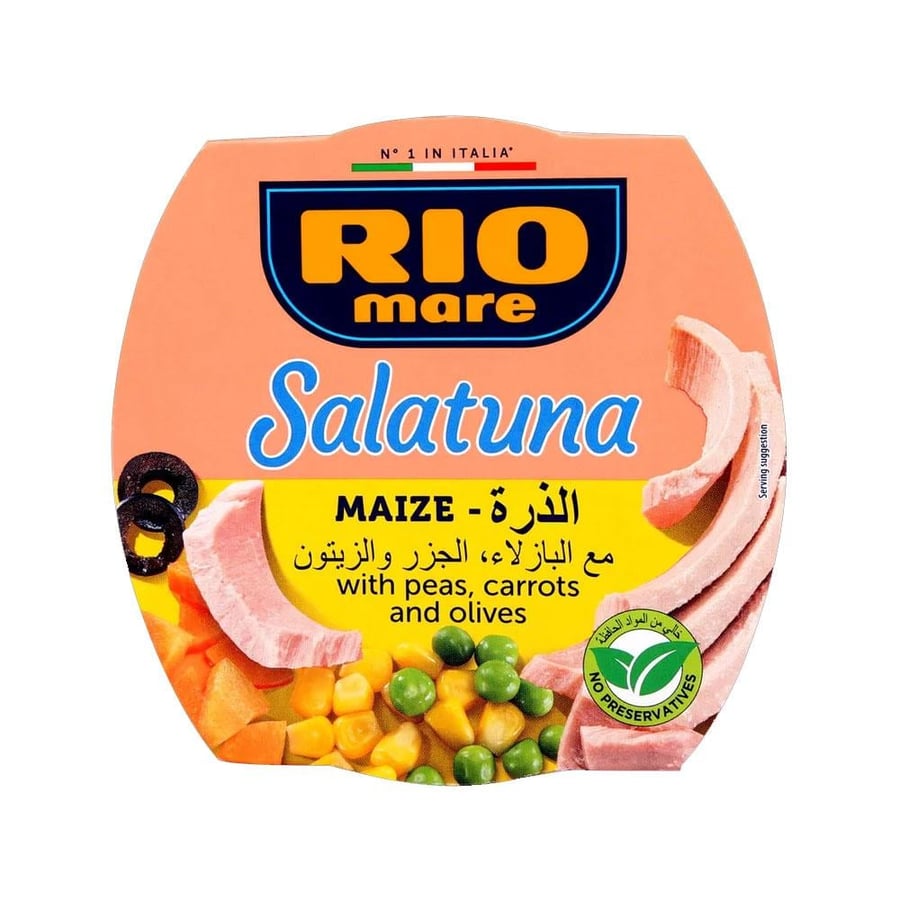 Vegetable salad with corn and tuna Riomari 160g
